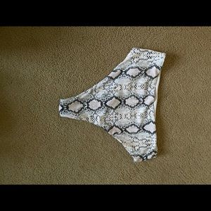 Snakeskin bottoms